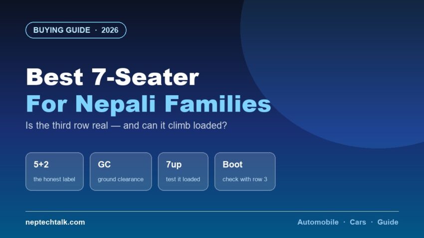 Best 7-seater cars for Nepali families 2026