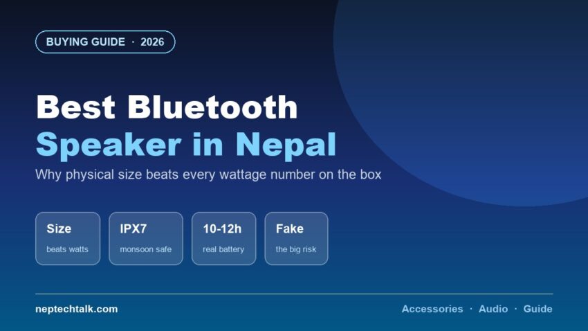 Best Bluetooth speakers in Nepal 2026 buying guide