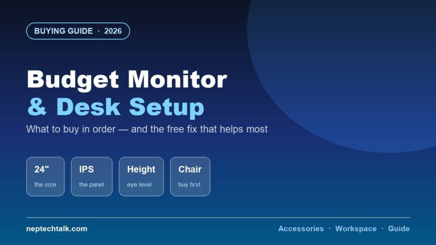Best budget monitor and desk setup in Nepal