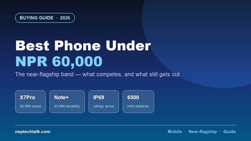 Best phones under NPR 60,000 in Nepal 2026