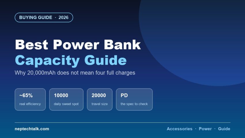 Best power bank capacity guide for Nepal 2026