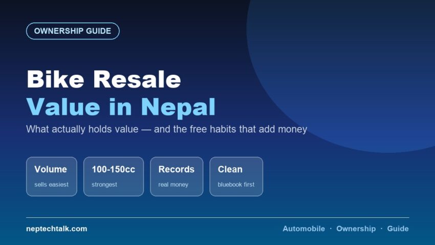 Bike resale value in Nepal which brands hold up