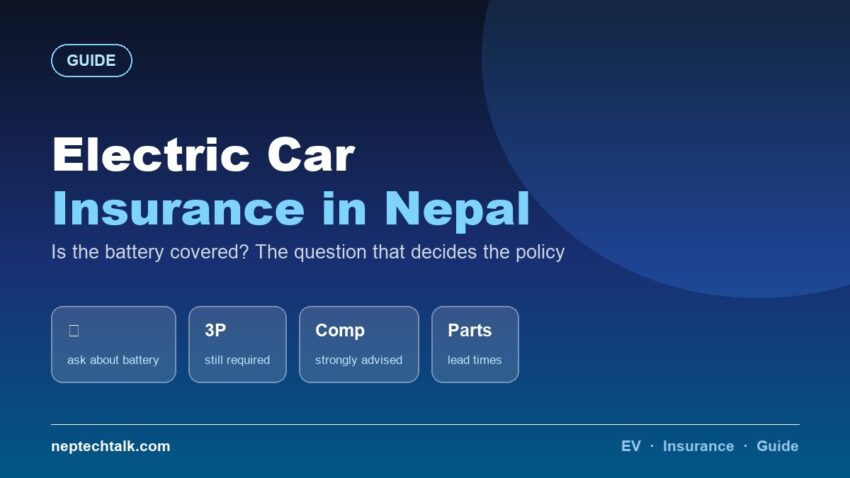Electric car insurance in Nepal what to check