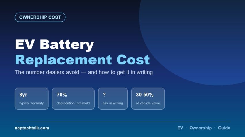 EV battery replacement cost in Nepal explained