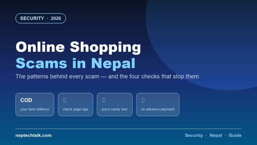 How to spot online shopping scams in Nepal 2026