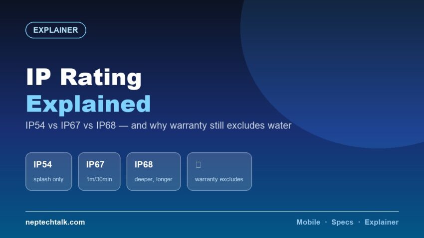 IP rating explained IP54 IP67 IP68 for monsoon