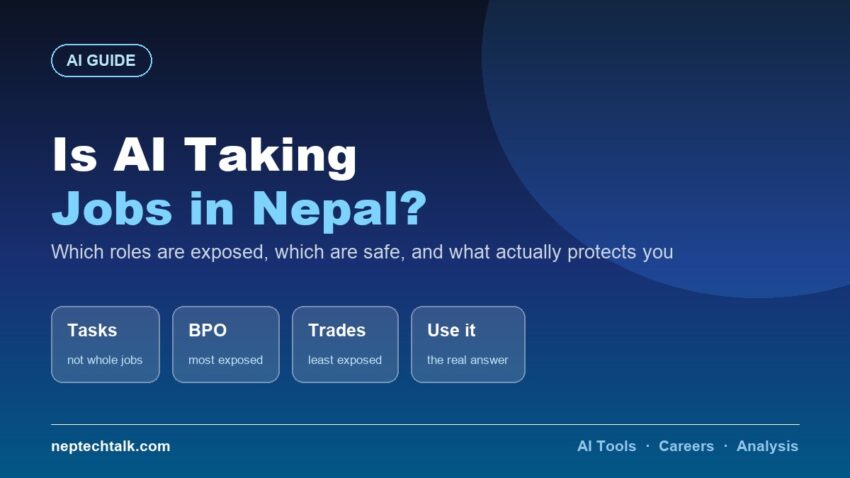 Is AI taking jobs in Nepal honest assessment
