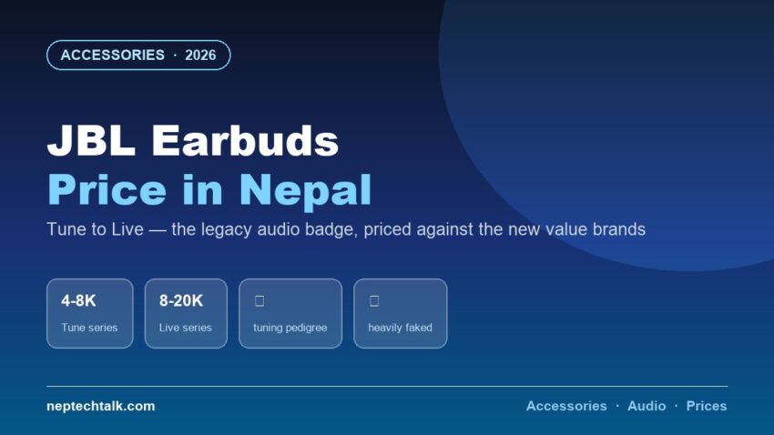 JBL earbuds price in Nepal 2026 buying guide