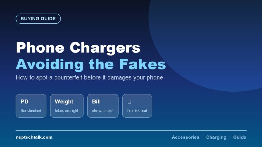 How to avoid fake fast chargers in Nepal