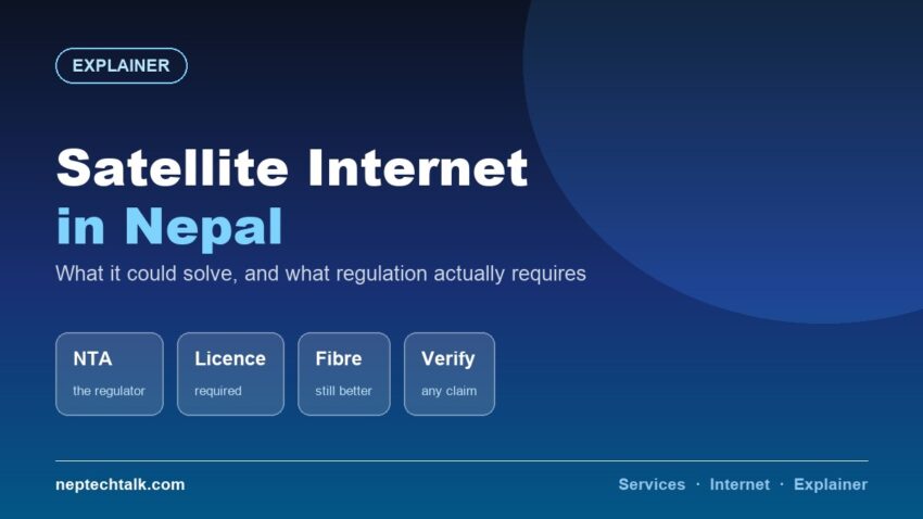 Starlink and satellite internet status in Nepal