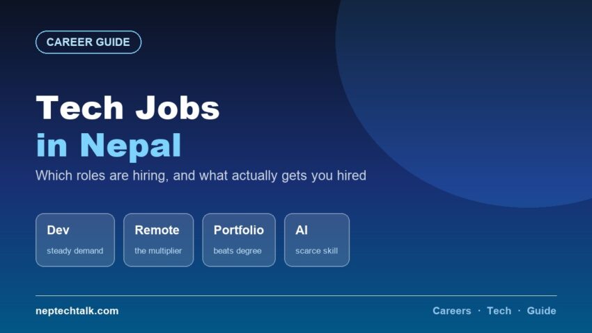 Tech job market in Nepal roles and salaries 2026