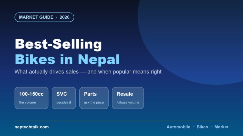 Top 10 best-selling bikes in Nepal 2026