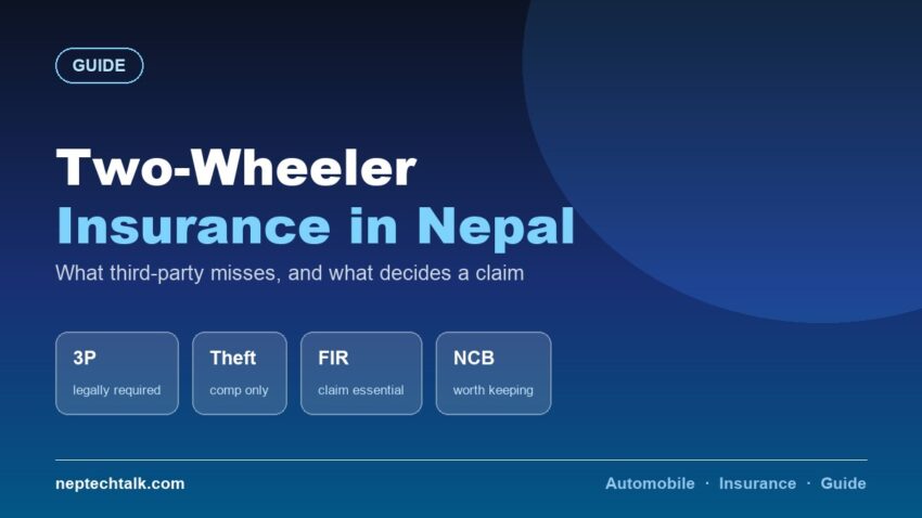 Two-wheeler insurance in Nepal cost and claims guide
