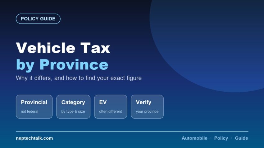 Vehicle tax rates in Nepal by province explained
