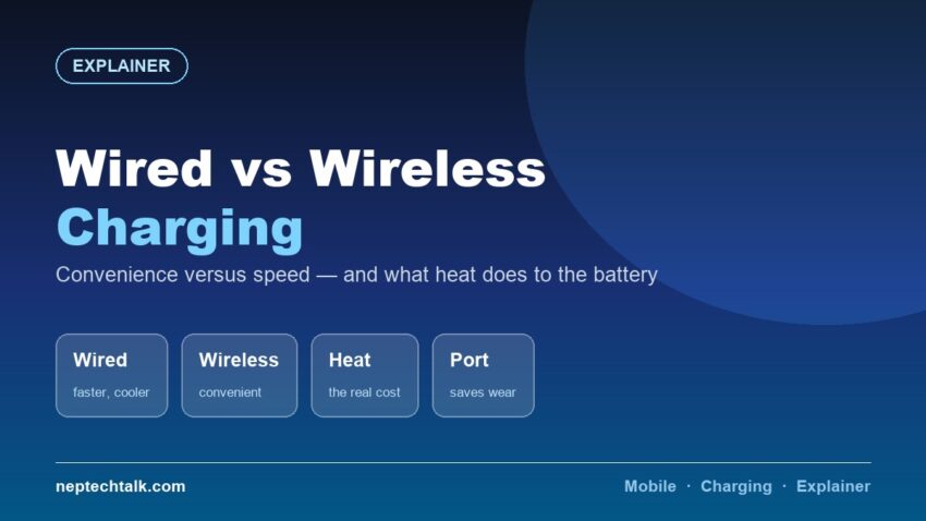 Wired vs wireless phone charging compared for Nepal